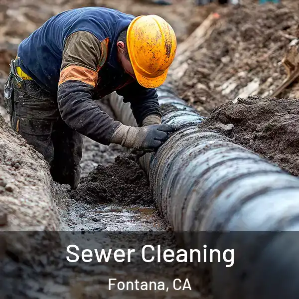  Sewer Cleaning Fontana, CA