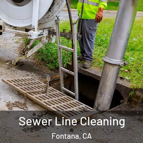  Sewer Line Cleaning Fontana, CA