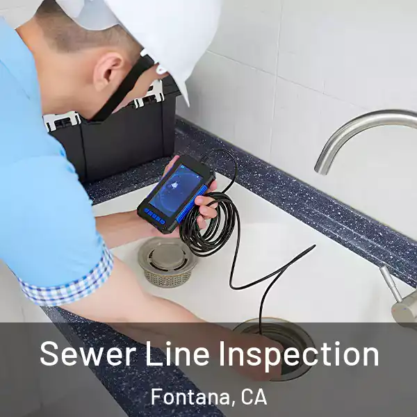  Sewer Line Inspection Fontana, CA