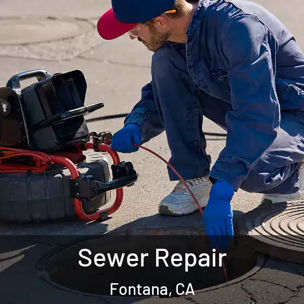  Sewer Repair Fontana, CA