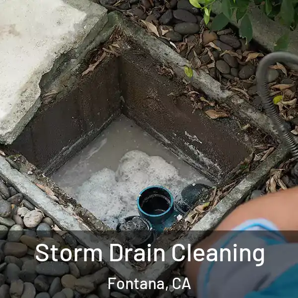  Storm Drain Cleaning Fontana, CA