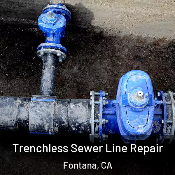  Trenchless Sewer Line Repair Fontana, CA