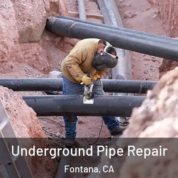  Underground Pipe Repair Fontana, CA