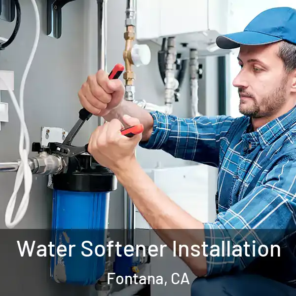  Water Softener Installation Fontana, CA