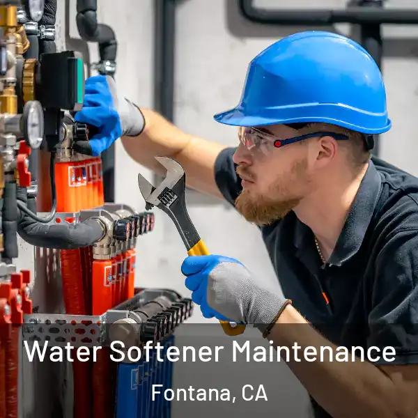  Water Softener Maintenance Fontana, CA