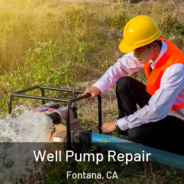  Well Pump Repair Fontana, CA